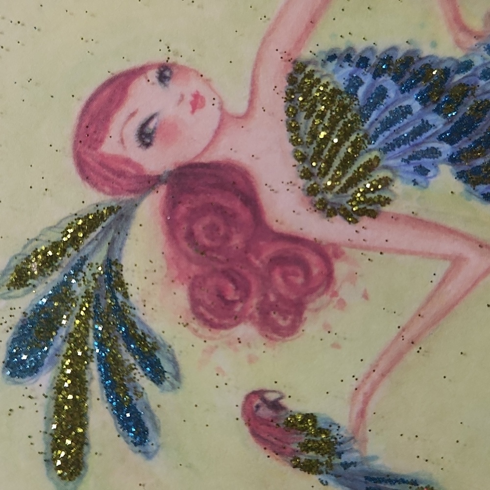 Papyrus Glittery Fashion B-day Card - Picture 4 of 4